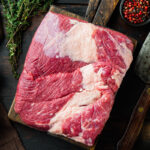 A,Whole,Piece,Of,Raw,Beef,Brisket,Set,with,Ingredients,For