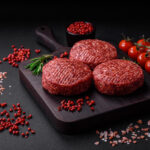 Fresh,Raw,Ground,Beef,Burger,Patty,With,Salt,And,Spices