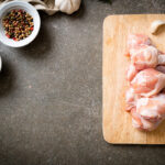Fresh,Raw,Chicken,Wings,(drumette,Or,Drumstick),On,Wooden,Board
