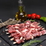 Lamb,Shish,With,Chopped,Meat,And,Fat