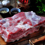 Raw,Pork,Belly,With,Salt,,Pepper,,Chili,,Fennel,Seeds,,Garlic,